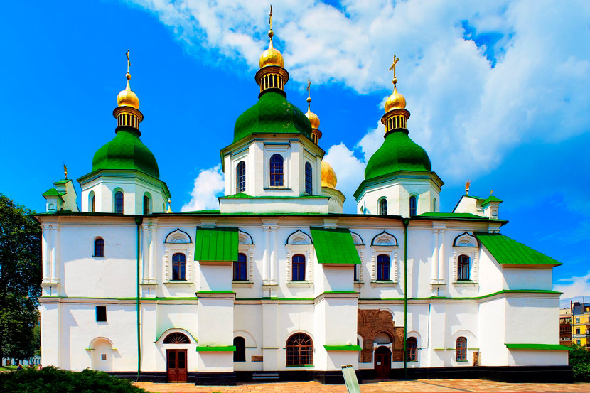 Киевский Софийский собор Семь чудес Украины