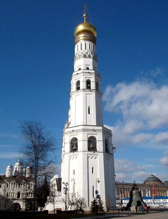 Колокольня Ивана Великого в Московском Кремле